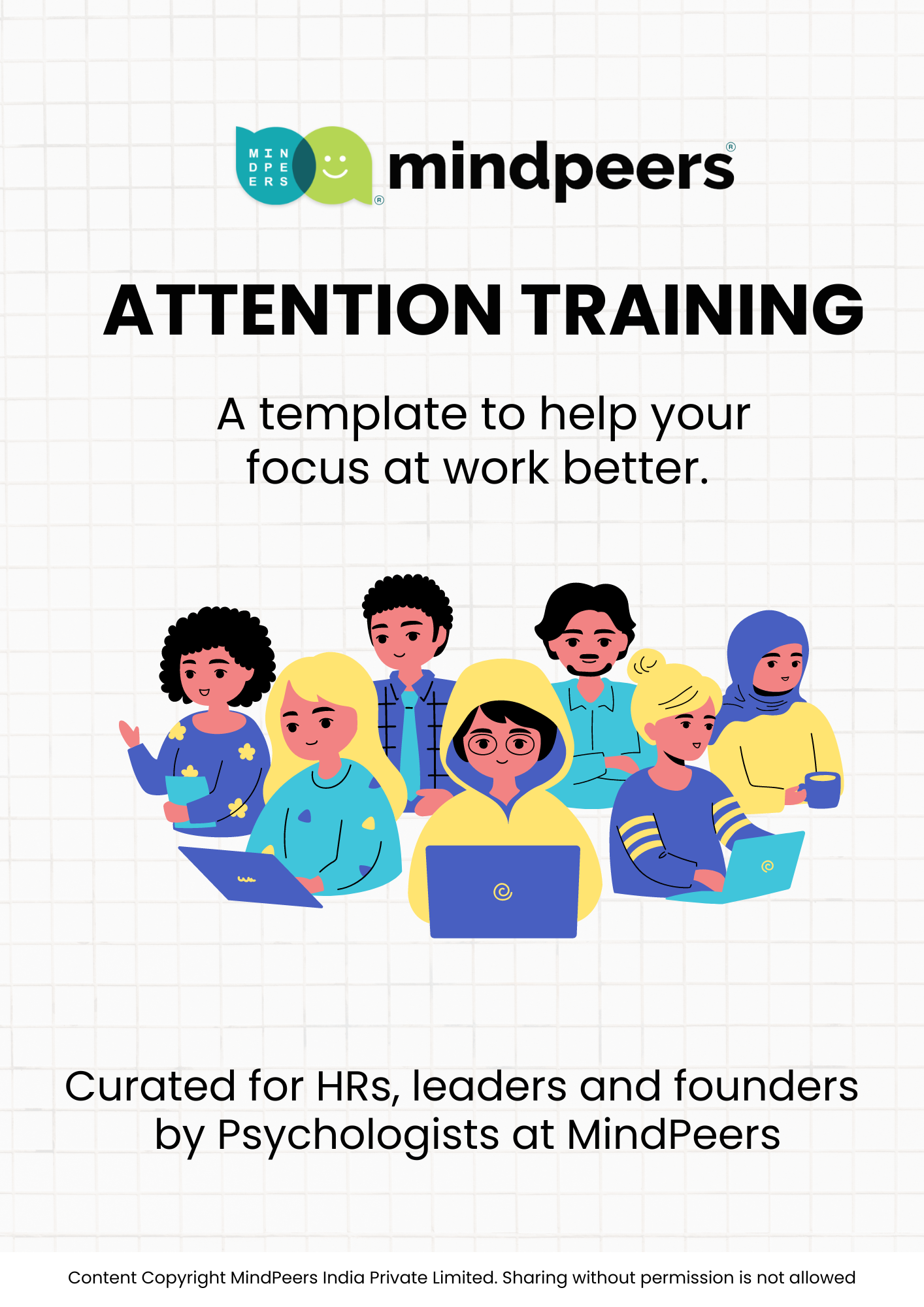 Attention-training-worksheet