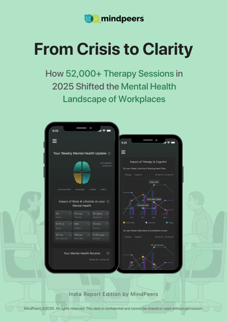 MindPeers Employee Wellbeing Report H1 VS H2 2025